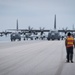 67th FGS &amp; 33rd RGS marshal over 50 aircraft during elephant walk