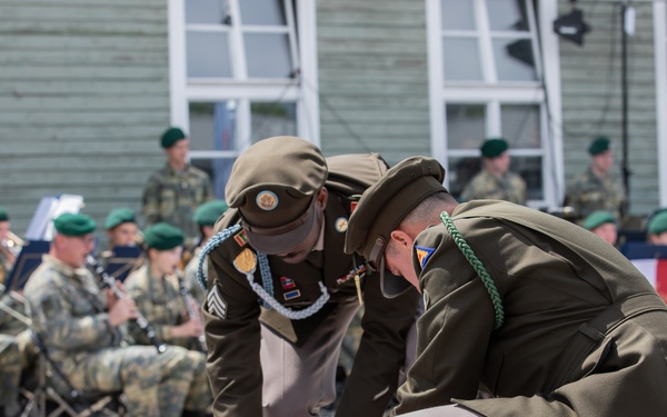 7ATC represents U.S. Army liberators at Mauthausen