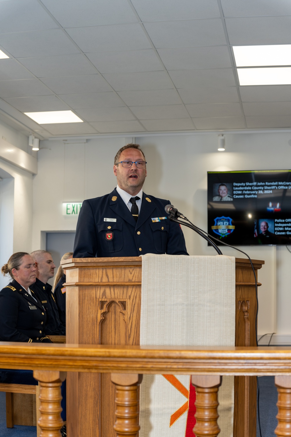 Katterbach Chappel Fallen First Responder Memorial