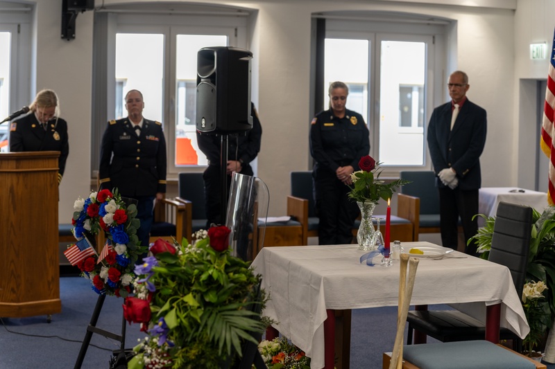 Katterbach Chappel Fallen First Responder Memorial