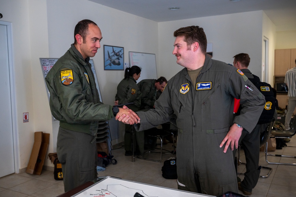 U.S. and Hellenic Air Forces conduct airlift operations during Stolen Cerberus XII