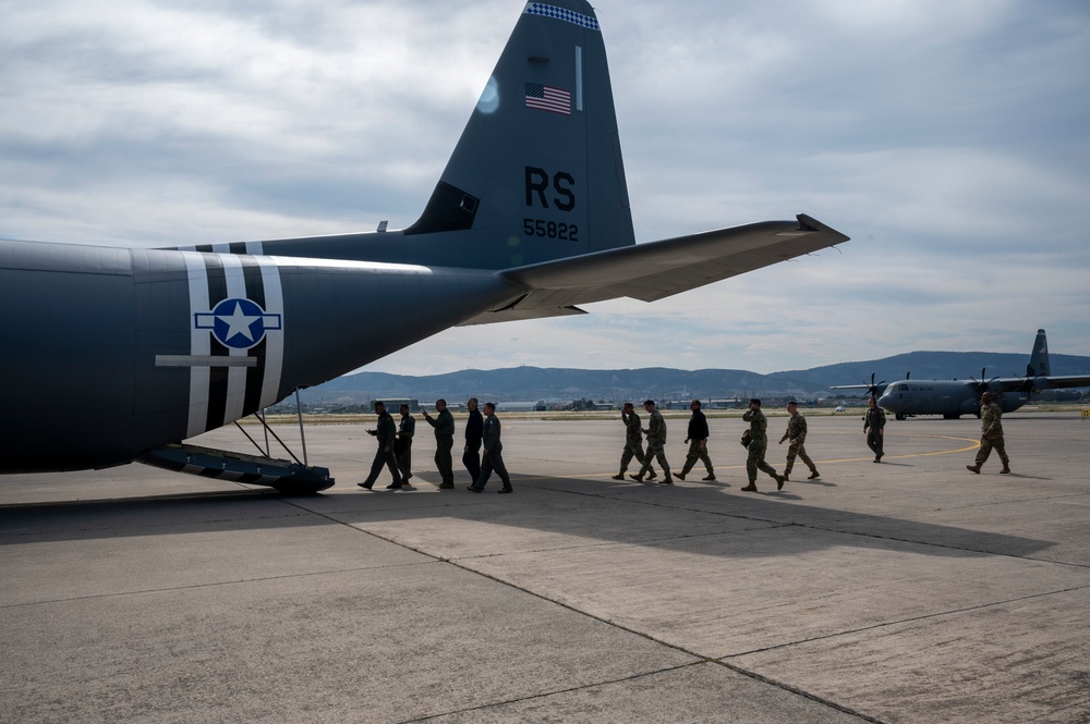 37th AS hosts U.S. Embassy and Hellenic Air Force for a mission showcase
