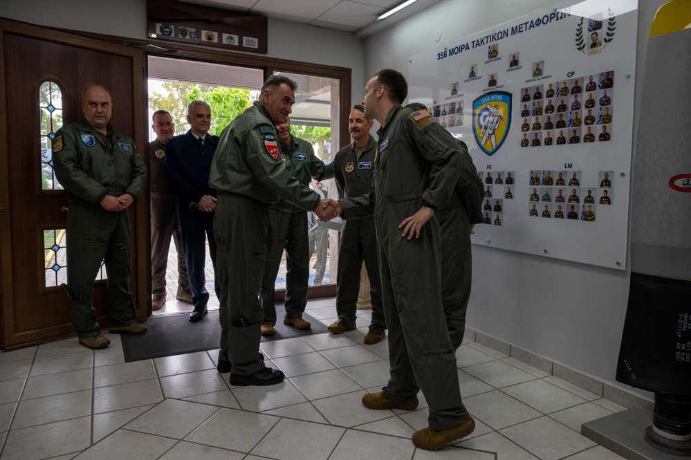 37th AS hosts U.S. Embassy and Hellenic Air Force for a mission showcase