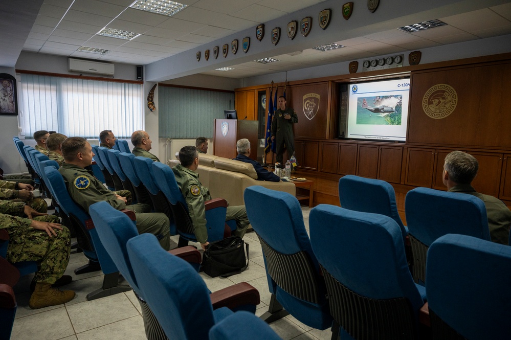 37th AS hosts U.S. Embassy and Hellenic Air Force for a mission showcase