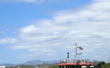 U.S. Army Corps of Engineers MURDEN Dredges Naval Station Guantanamo Bay Harbor