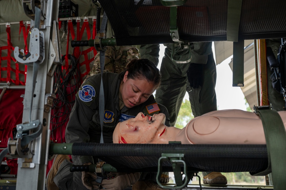 86 AES performs medical evacuation training with Hellenic Air Force