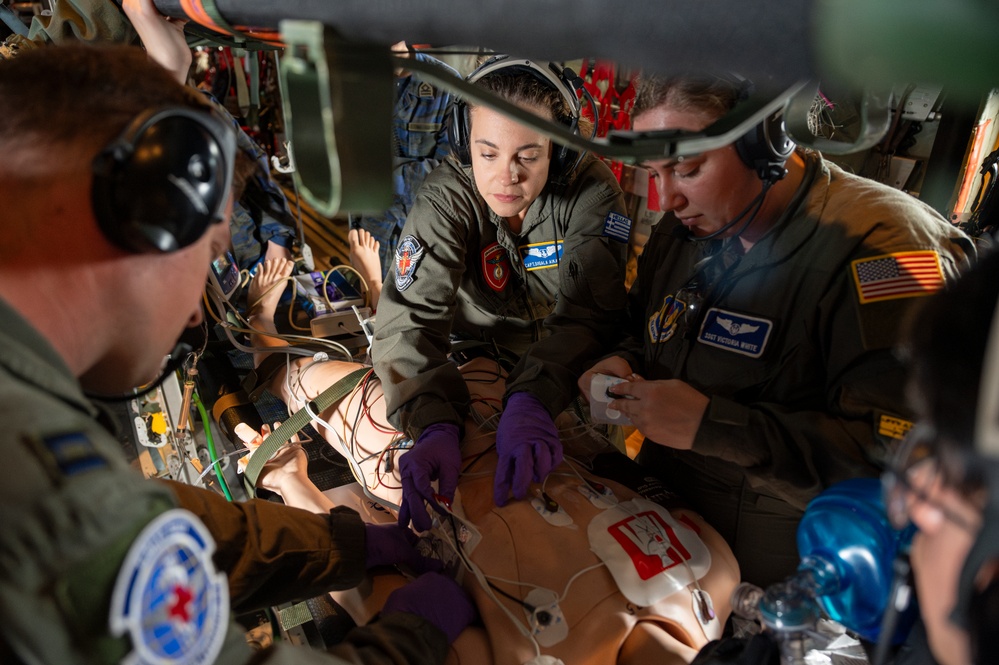 86 AES performs medical evacuation training with Hellenic Air Force