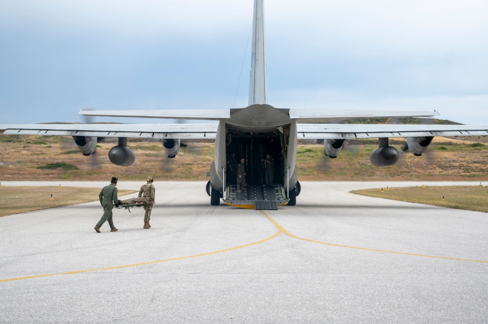 86 AES performs medical evacuation training with Hellenic Air Force