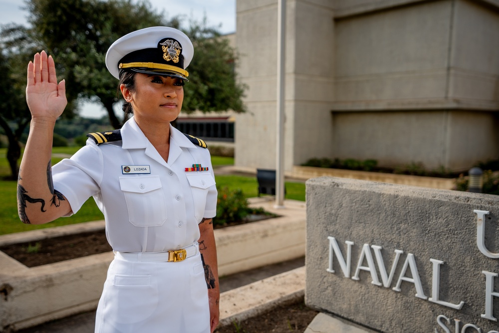 Promotion Ceremony of Lt. Gemelin Lozada