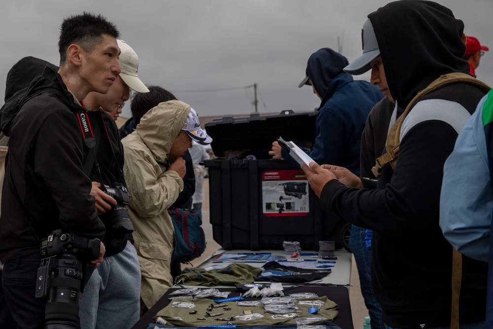 U.S. Marines with VMFA-214 participate in Day 1 of Osan Power Days