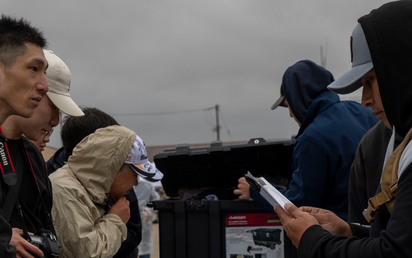 U.S. Marines with VMFA-214 participate in Day 1 of Osan Air Power Days