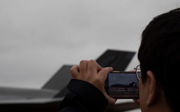 U.S. Marines with VMFA-214 participate in Day 1 of Osan Air Power Days