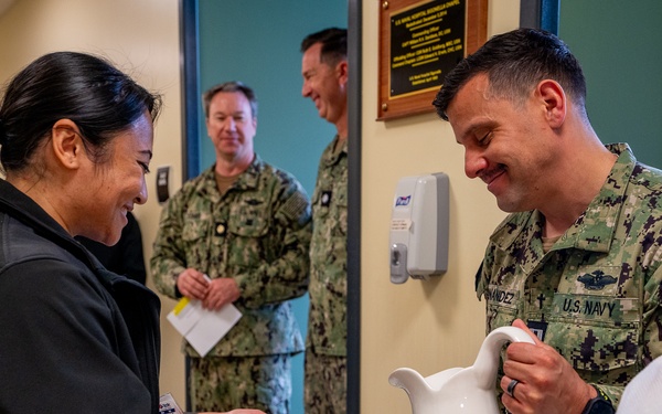 USNH Sigonella Honor Nurses with Blessing of the Hands Ceremony