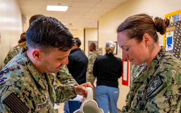 USNH Sigonella Honor Nurses with Blessing of the Hands Ceremony