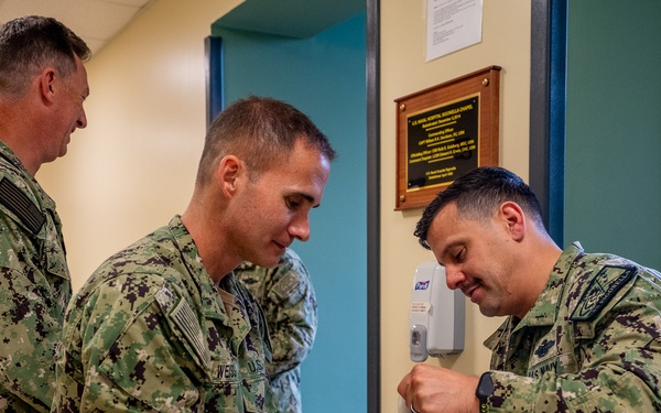 USNH Sigonella Honor Nurses with Blessing of the Hands Ceremony