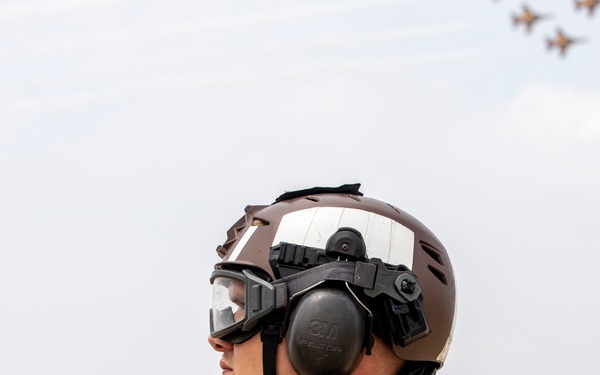 U.S. Marines with VMFA-214 participate in Day 2 of Osan Air Power Days