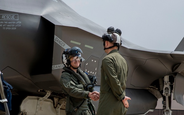 U.S. Marines with VMFA-214 participate in Day 2 of Osan Air Power Days