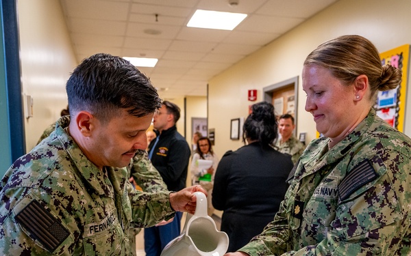 USNH Sigonella Honor Nurses with Blessing of the Hands Ceremony