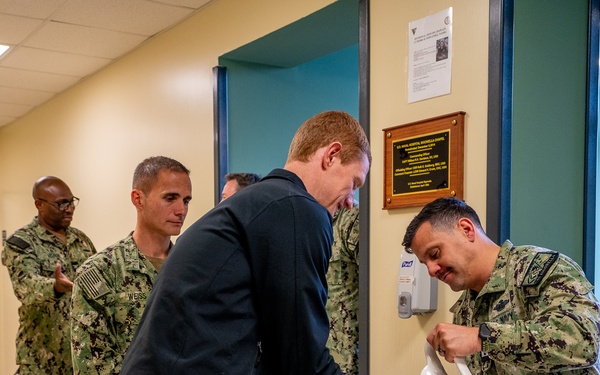 USNH Sigonella Honor Nurses with Blessing of the Hands Ceremony