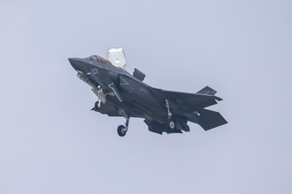 U.S. Marines with VMFA-214 participate in Day 2 of Osan Power Days