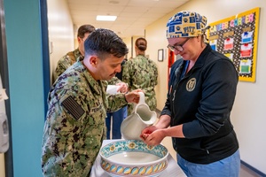 AFN Naples Radio News-  NSA Naples Water Safety Training and Blessing of the Hands Ceremonies