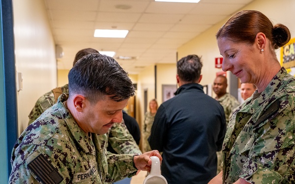 USNH Sigonella Honor Nurses with Blessing of the Hands Ceremony