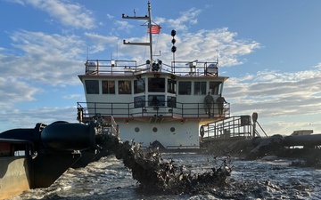 U.S. Army Corps of Engineers MURDEN Dredges Naval Station Guantanamo Bay