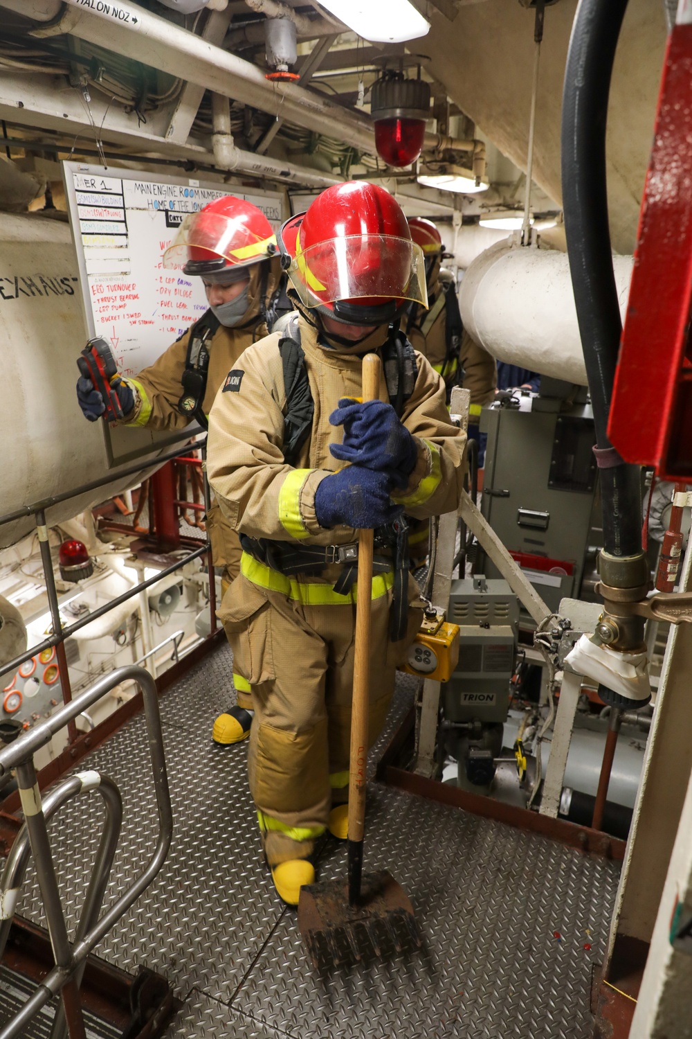 USS Princeton conducts operations in the U.S. Central Command area of responsibility as part of the Carl Vinson Carrier Strike Group