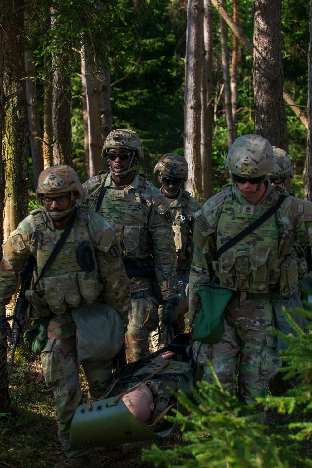 V Corps Best Squad Competition Stress Shoot