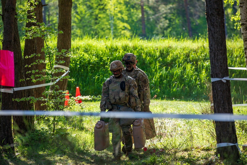 V Corps Best Squad Competition Stress Shoot