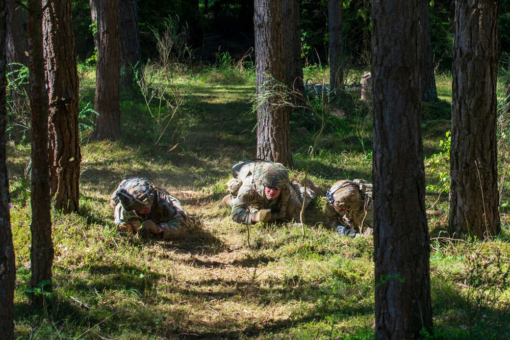 V Corps Best Squad Competition Stress Shoot