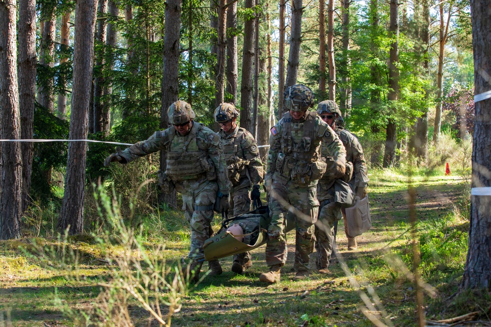 V Corps Best Squad Competition Stress Shoot