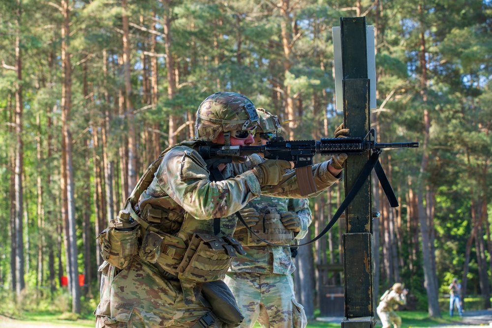 V Corps Best Squad Competition Stress Shoot