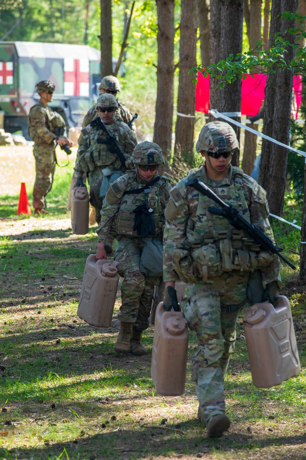 V Corps Best Squad Competition Stress Shoot