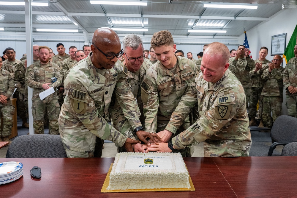 508th Military Police Detention Battalion celebrate rich history