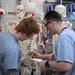 Students in Special Operations Combat Medic Course Take Part in Human Skeletal and Muscular Training