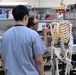 Students in Special Operations Combat Medic Course Take Part in Human Skeletal and Muscular Training