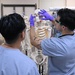 Students in Special Operations Combat Medic Course Take Part in Human Skeletal and Muscular Training
