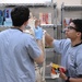 Students in Special Operations Combat Medic Course Take Part in Human Skeletal and Muscular Training