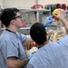 Students in Special Operations Combat Medic Course Take Part in Human Skeletal and Muscular Training