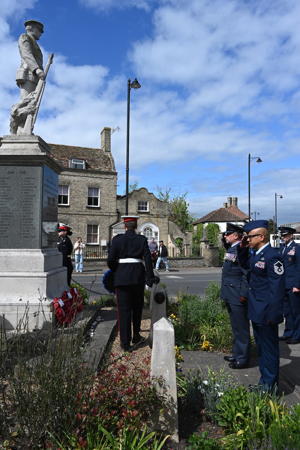 Team Mildenhall joins local community in honoring 80th anniversary of end of WWII in Europe