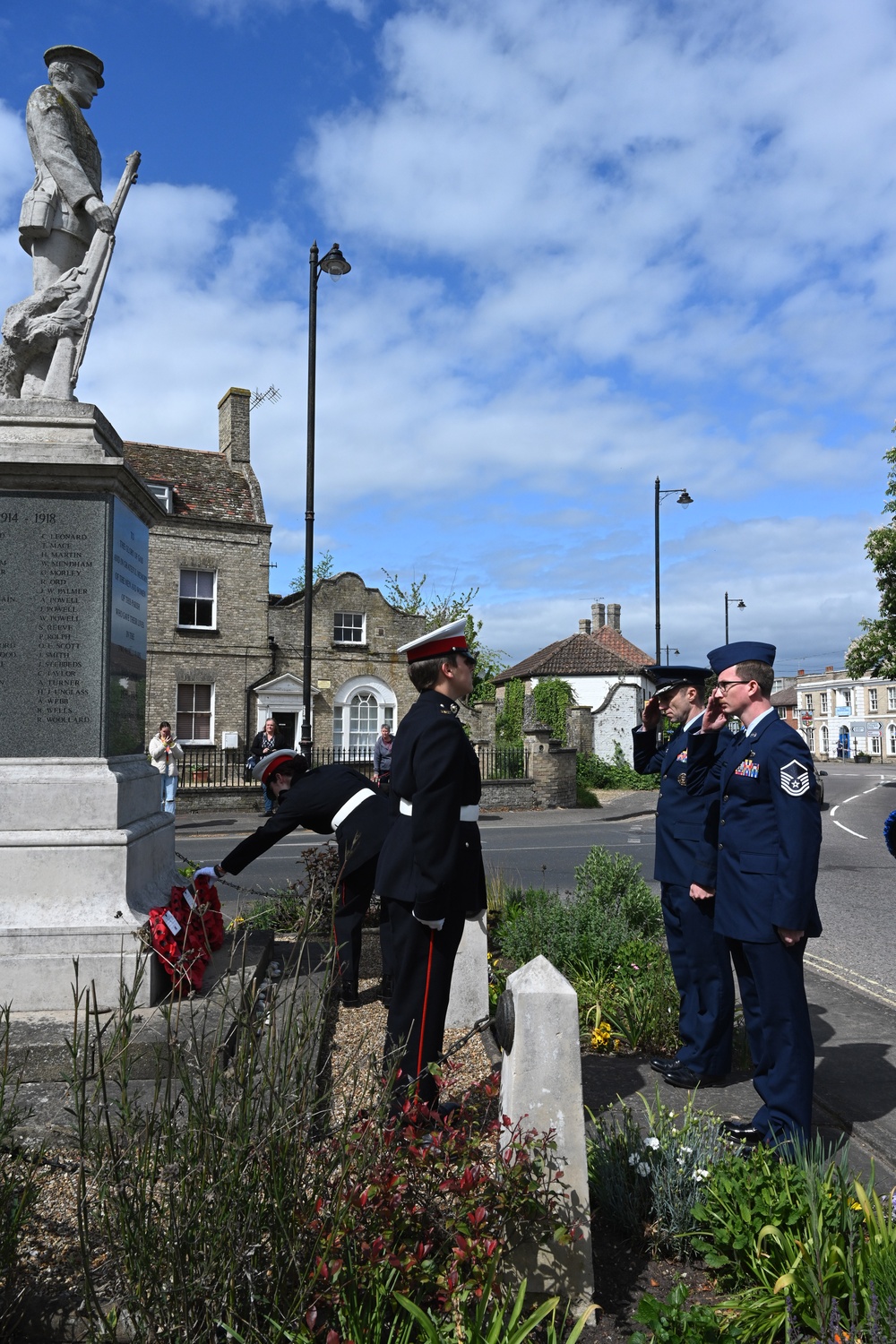 Team Mildenhall joins local community in honoring 80th anniversary of end of WWII in Europe