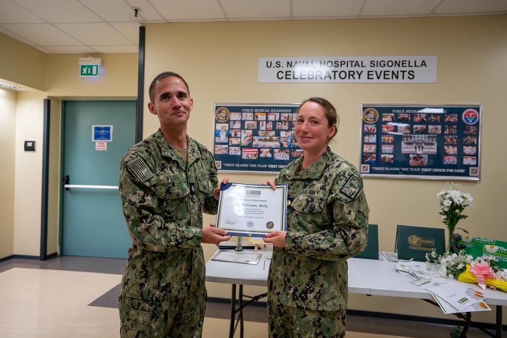 USNH Sigonella Celebrates Culture of Excellence at 2025 DAISY Awards Ceremony