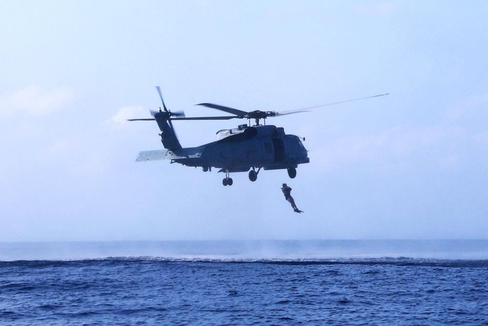 USS Gravely Conducts Southern Border Operations