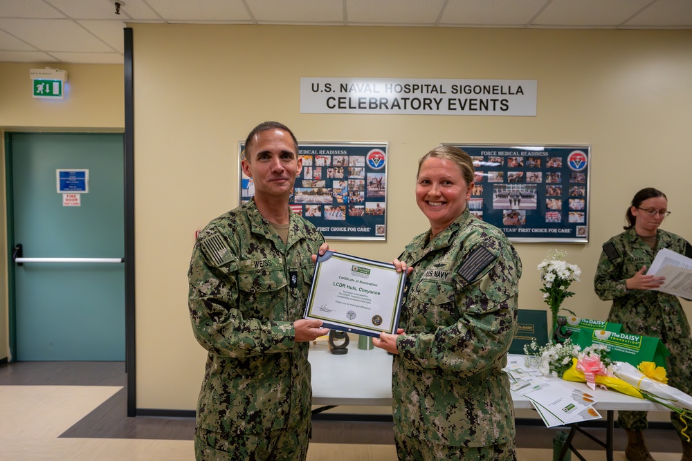 USNH Sigonella Celebrates Culture of Excellence at 2025 DAISY Awards Ceremony