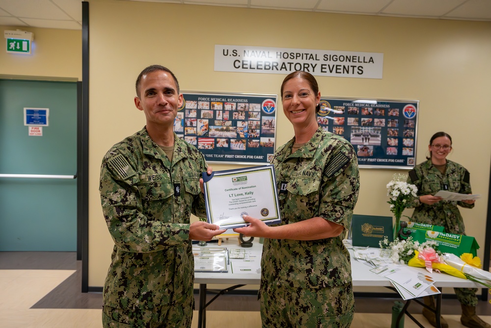 USNH Sigonella Celebrates Culture of Excellence at 2025 DAISY Awards Ceremony