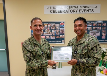 USNH Sigonella Celebrates Culture of Excellence at 2025 DAISY Awards Ceremony