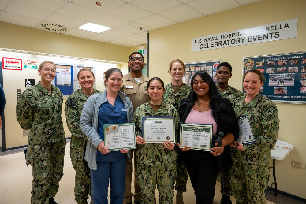 USNH Sigonella Celebrates Culture of Excellence at 2025 DAISY Awards Ceremony