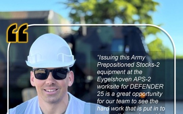 405th AFSB ‘I’M A DEFENDER’ Army Prepositioned Stocks-2 issue in the Netherlands