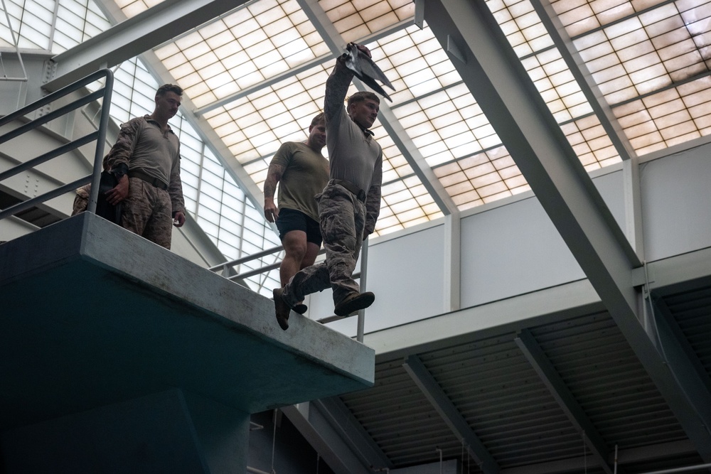 22nd MEU | MSPF Special Patrol Insertion/Extraction (SPIE) Training